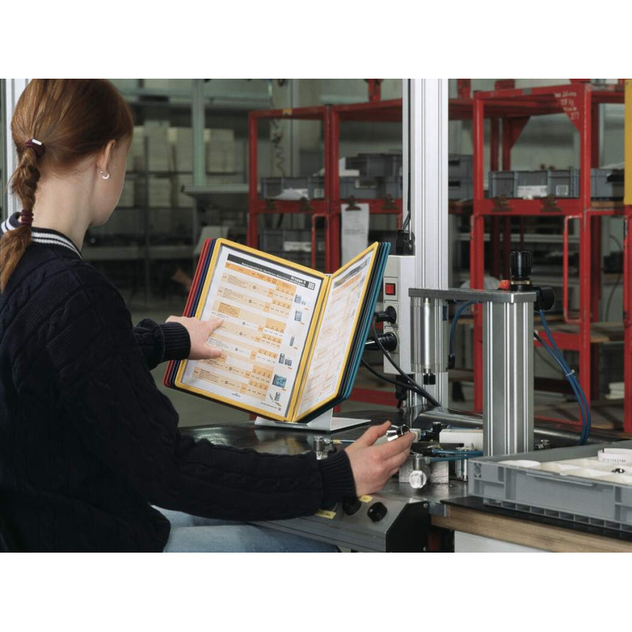 Suporte Mesa 10 Bolsas Vario Table 10 A4 Color Durable