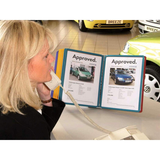 Suporte Mesa 10 Bolsas Vario Table 10 A4 Color Durable