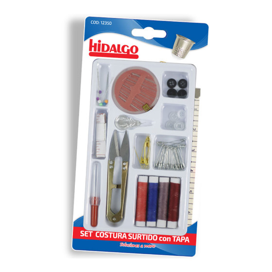 Blíster kit de costura sortido hidalgo