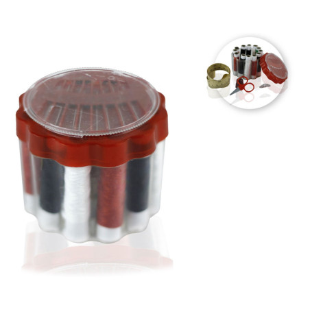 Caixa de costura redonda hidalgo