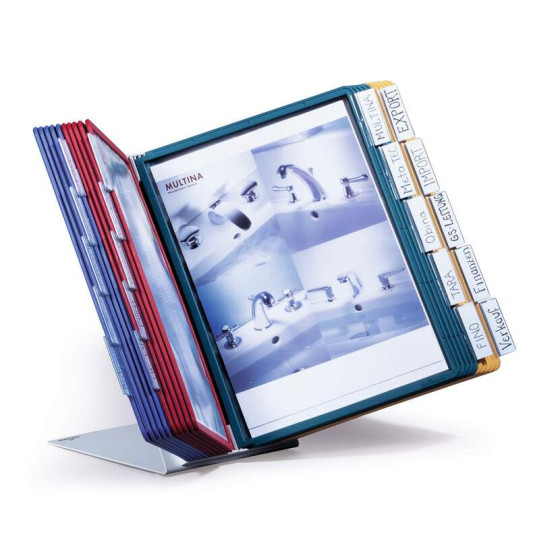 Suporte Mesa 20 Bolsas Vario Table 20 A4 Color Durable