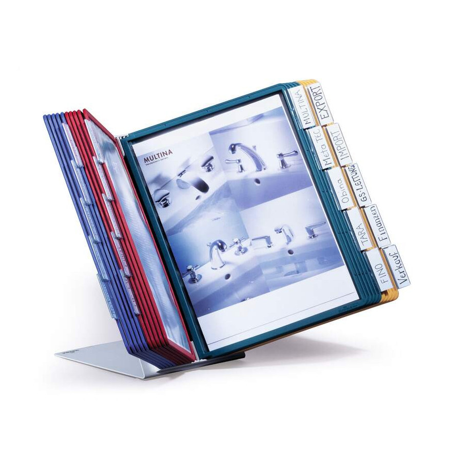 Suporte Mesa 20 Bolsas Vario Table 20 A4 Color Durable