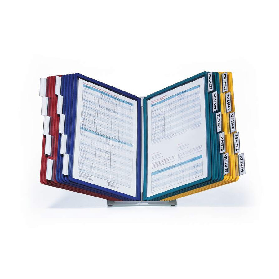 Suporte Mesa 20 Bolsas Vario Table 20 A4 Color Durable