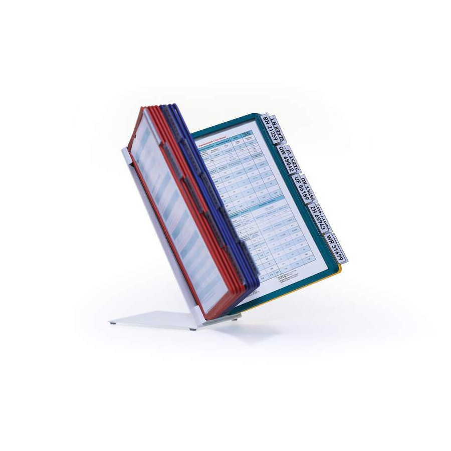 Suporte Mesa 20 Bolsas Vario Table 20 A4 Color Durable