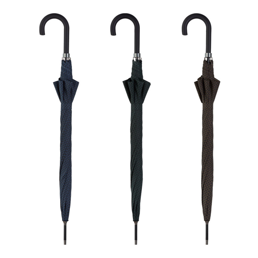 Chapéu-de-chuva comprido, cores sortidas com estampado escocês ø108cm 135. c-collection