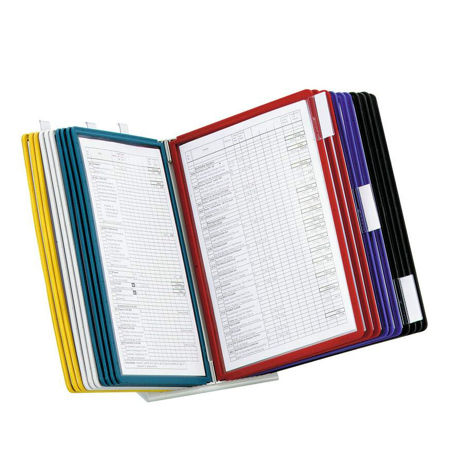 Suporte Mesa 20 Bolsas Vario Table 20 A4 Color Durable