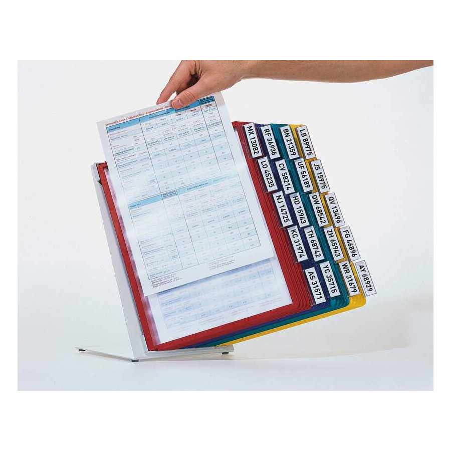 Suporte Mesa 20 Bolsas Vario Table 20 A4 Color Durable