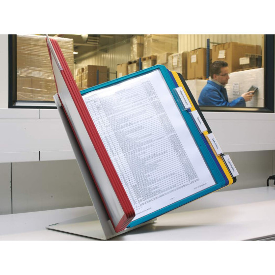 Suporte Mesa 20 Bolsas Vario Table 20 A4 Color Durable