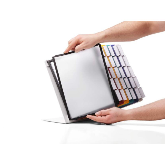 Suporte Mesa 30 Bolsas Vario Table 30 A4 Color Durable