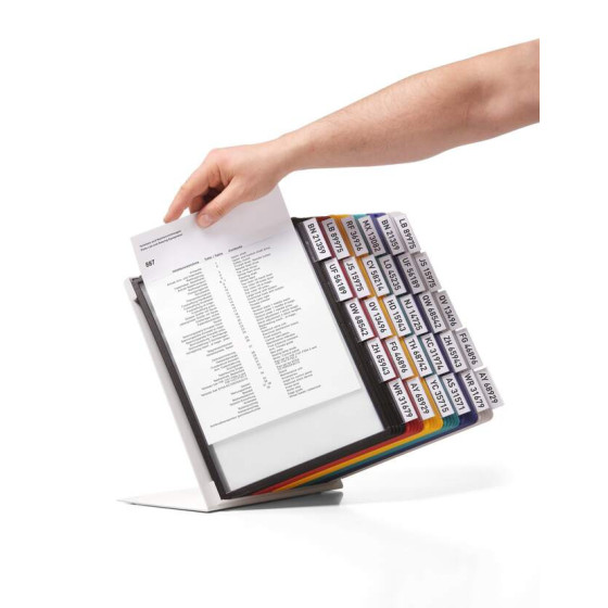 Suporte Mesa 30 Bolsas Vario Table 30 A4 Color Durable