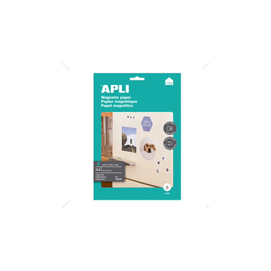 PAPEL FOTOGRÁFICO MAGNÉTICO A4 INKJET APLI 10245