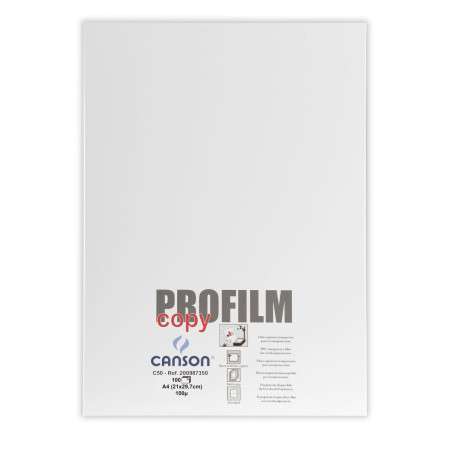 Acetato A4 Fotocópia / Laser Canson Profilm Copy C50