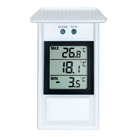 Termómetro digital externo