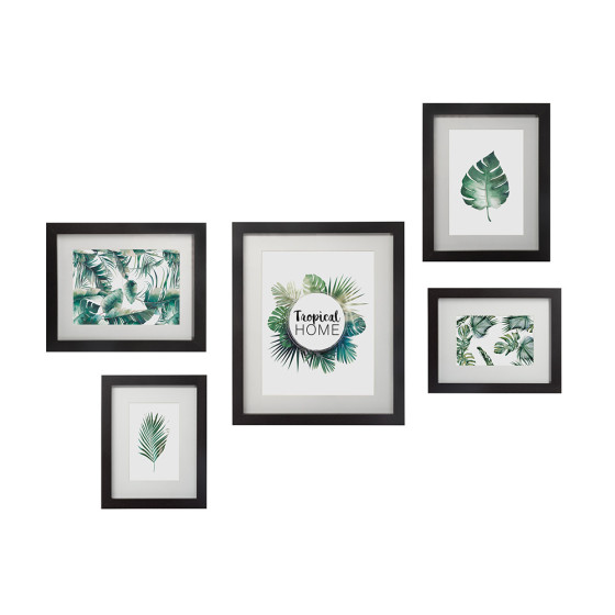 Set de 5 molduras várias para fotografias