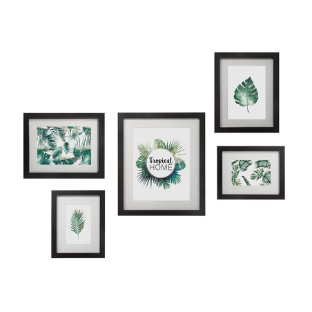Set de 5 molduras várias para fotografias