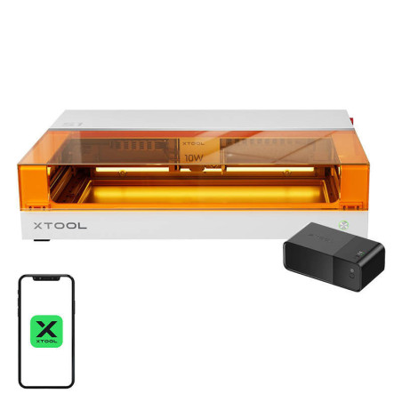 Máquina de Gravação Laser 2-in-1 Laser Engraving Machine xTool S1 40W Basic (White)