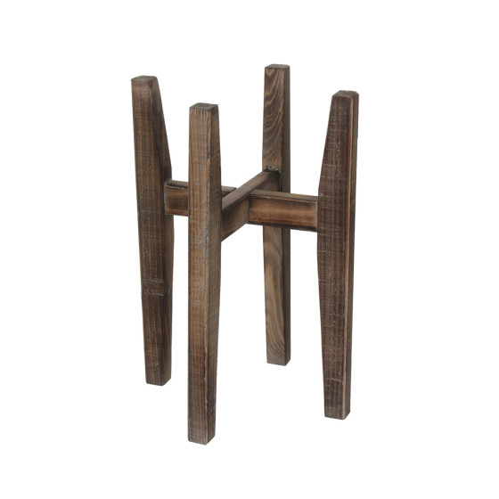 Suporte de madeira para vasos ascot 48x33x33cm