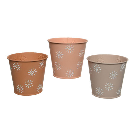 Vaso individual ø11x10.6cm cores sortidas