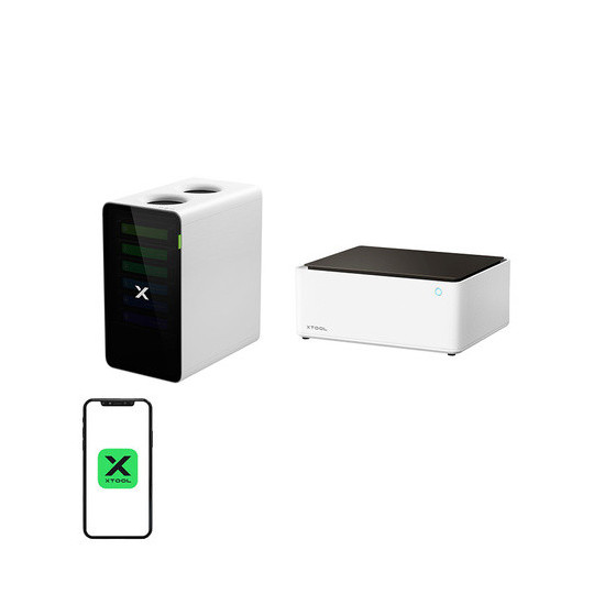 Máquina de Gravação Laser 2-in-1 xTool M1 10W Laser Engraver + xTool SafetyPro™ AP2 Smoke Absorber