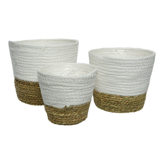 Kit de 3 potes de corda para decorar 875984