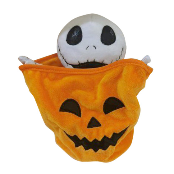 Figura decorativa de halloween 23cm com som, movimento e luz