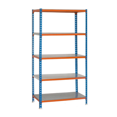 Estante metálica sem parafusos simonclick plus 5/500 simon rack