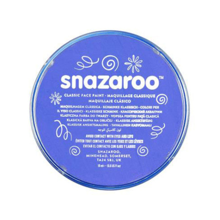 Pintura Facial SNAZAROO Clássico Azul Celeste 18 ml