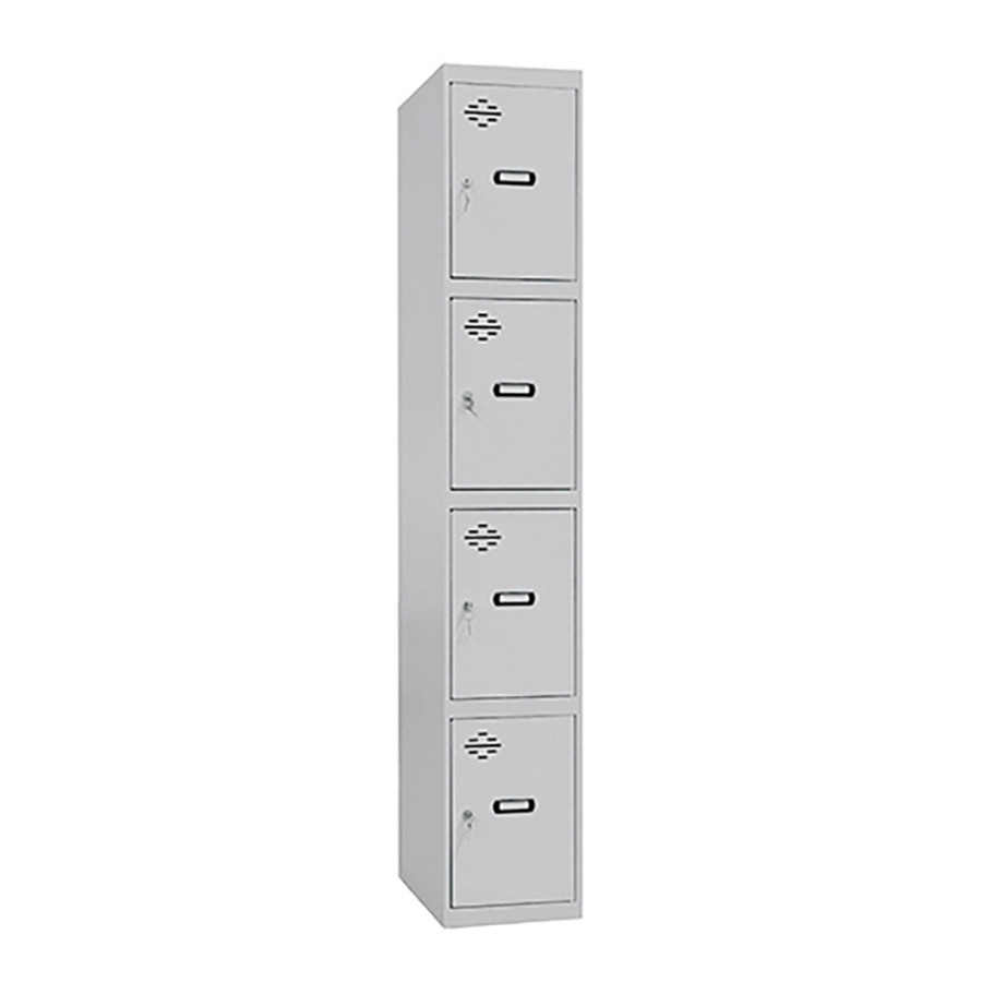 Cacifo metalico pro desmontada 4 compartimentos 30x50x180cm simon rack