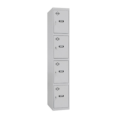 Cacifo metalico pro desmontada 4 compartimentos 30x50x180cm simon rack