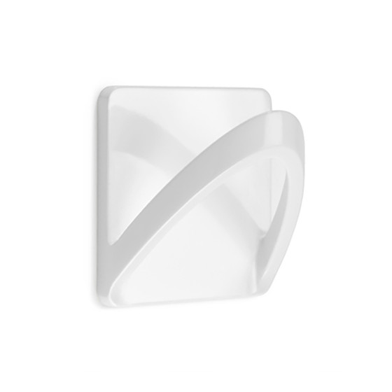 Cabide resistente à água modelo adesivo branco 2190-2-000 (blister) inofix