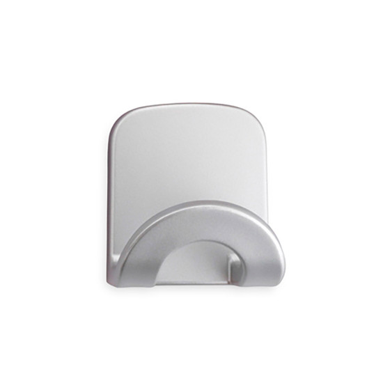 Cabide adesivo arco cromado 2086-8-000 (blister) inofix