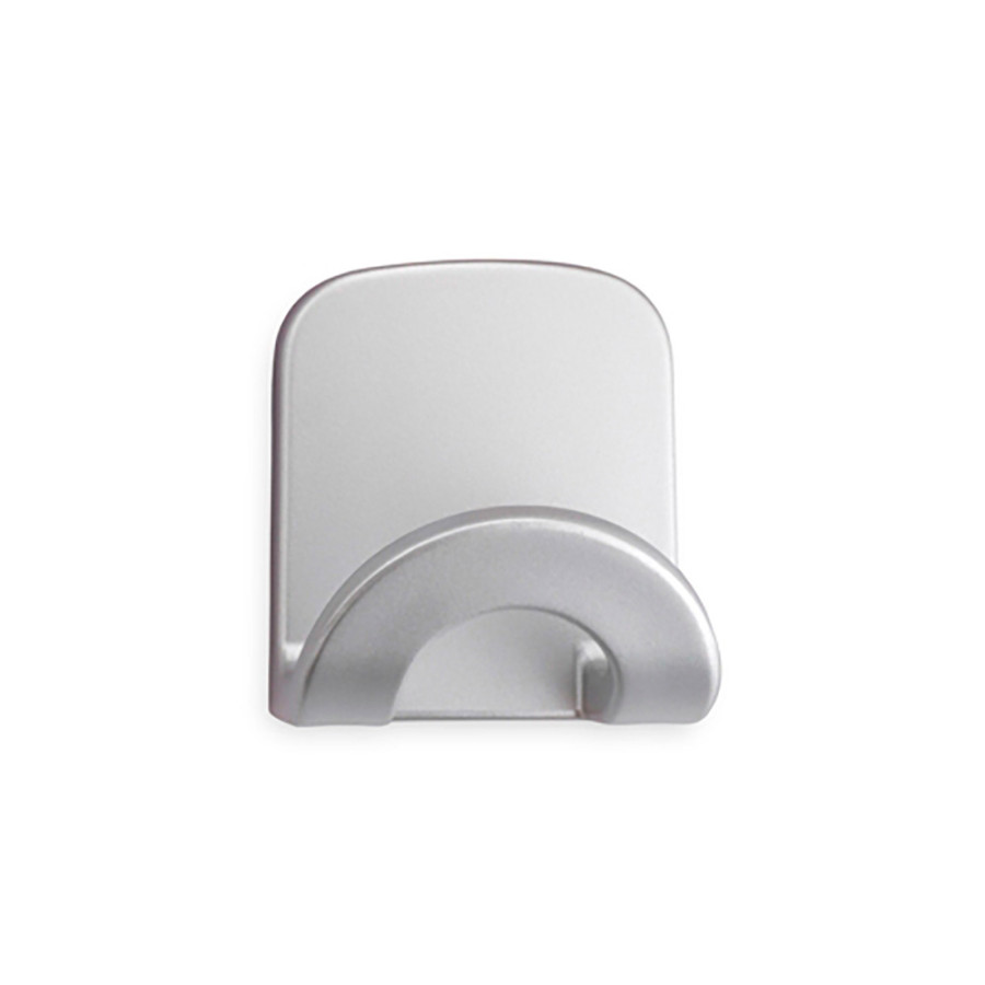Cabide adesivo arco cromado 2086-8-000 (blister) inofix