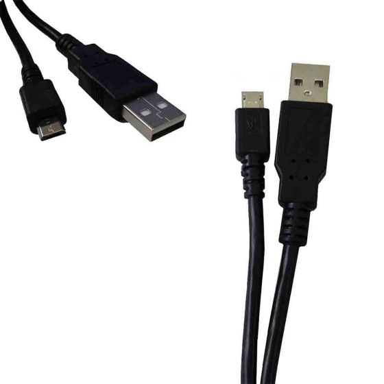 Cabo conector de usb a micro usb 1,8m compativel samsung, sony, huawei, lg