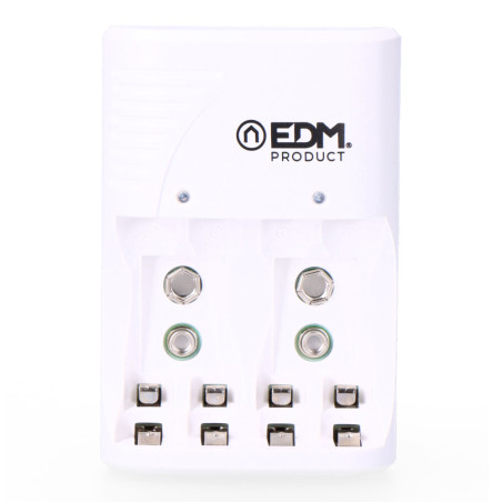 Carregador de pilhas para: 4 pilhas aa - aaa - 9v 220-240v 50hz