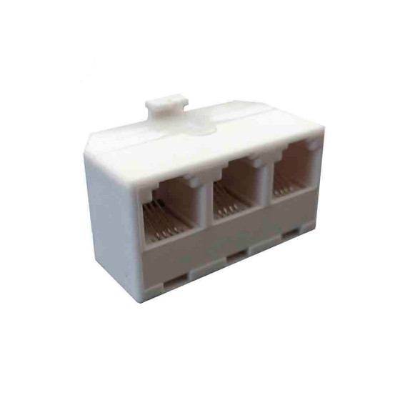 Adaptador saida tripla 4 vias