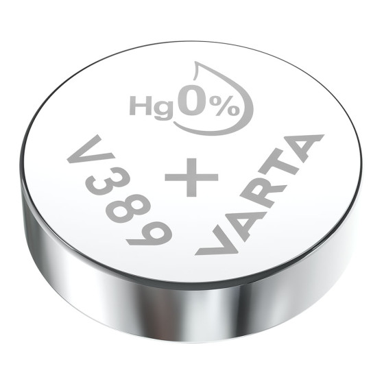 Micro pilha de botão varta silver sr1130w - sr54 - v389 - v10gs 1,55v (blíster 1 unid.) ø11,6x3,1mm
