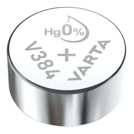Micro pilha de botão varta silver sr41 - v384 1,55v (blíster 1 unid.) ø7,9x3,6mm