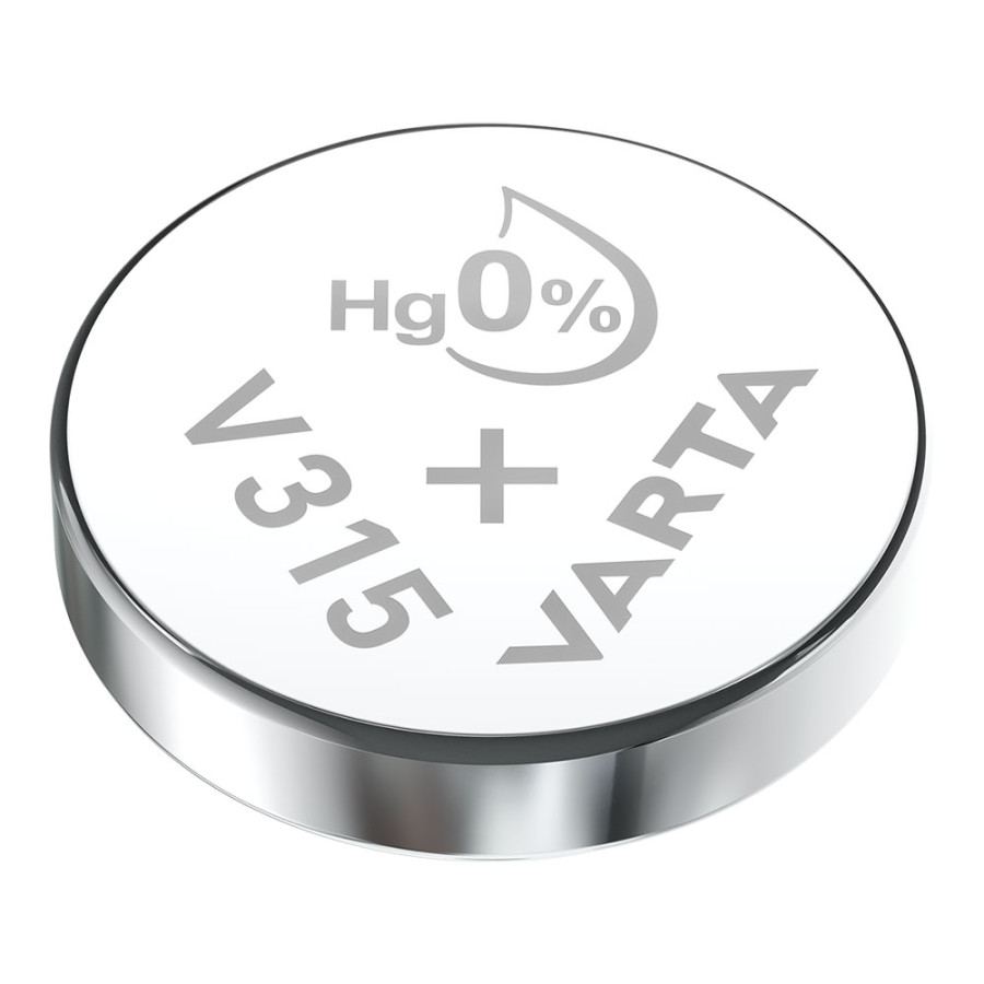 Micro pilha de botão varta silver sr67 - v315 1,55v (blíster 1 unid.) ø7,9x1,68mm