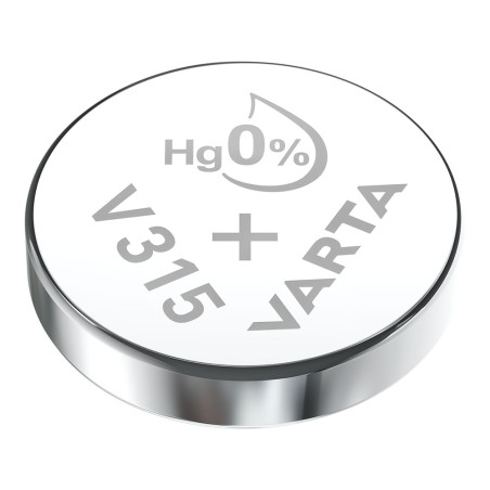 Micro pilha de botão varta silver sr67 - v315 1,55v (blíster 1 unid.) ø7,9x1,68mm