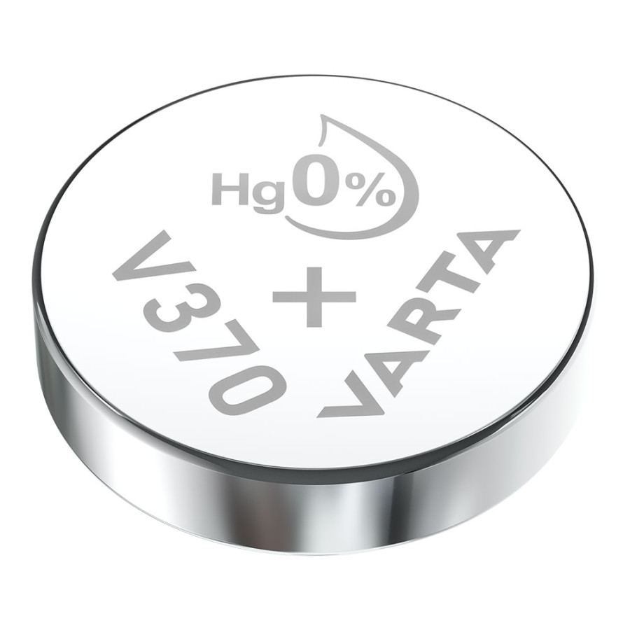 Micro pilha de botão varta silver sr69 - v370 1,55v (blíster 1 unid.) ø9,5x2,15mm