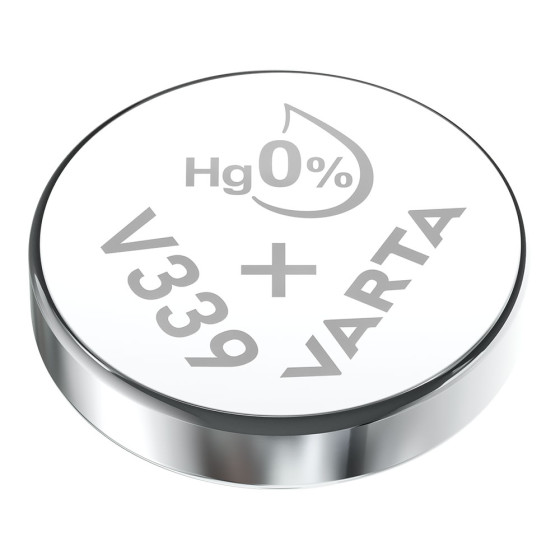 Bateria de botão sr614sw - v339 varta 12 mah (blíster 1 unid.) ø6,8x1,45mm