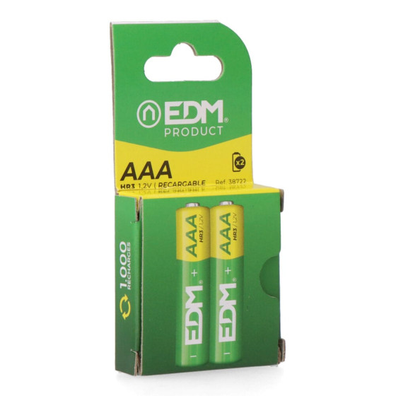 Pilha recarregável aaa eco-series - hr03 950ma, ø10,5 x 44,5 mm, 2 unid.
