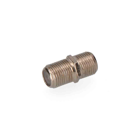 Conector união "f" macho-macho parabolica edm embalado