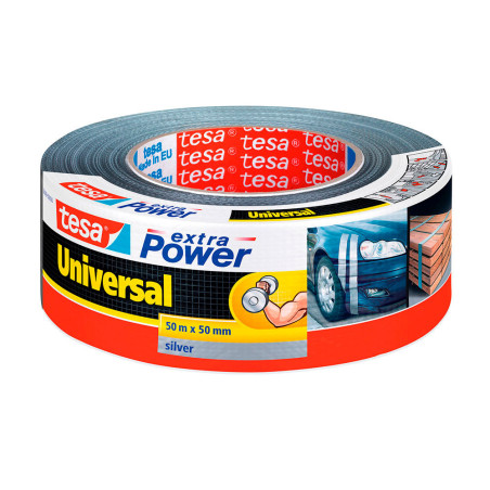 Fita universal prateado 50 mm x 50 m