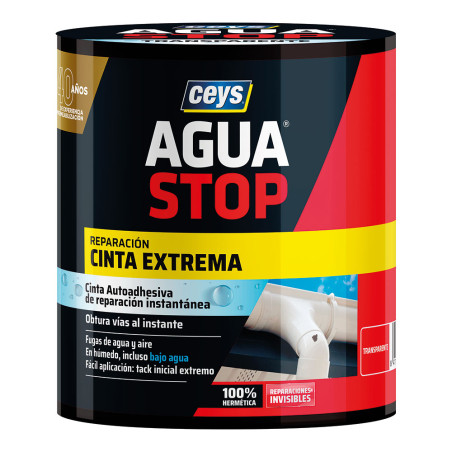Agua stop fita extrema instantânea transparente