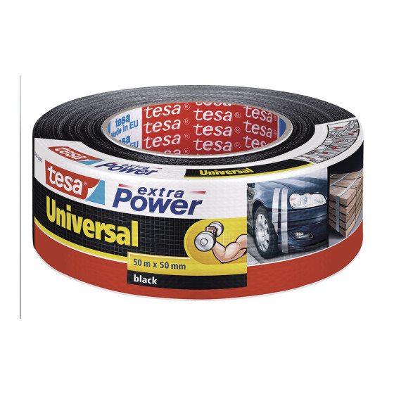 Fita americana extra power universal preto 50 mm x 50 m
