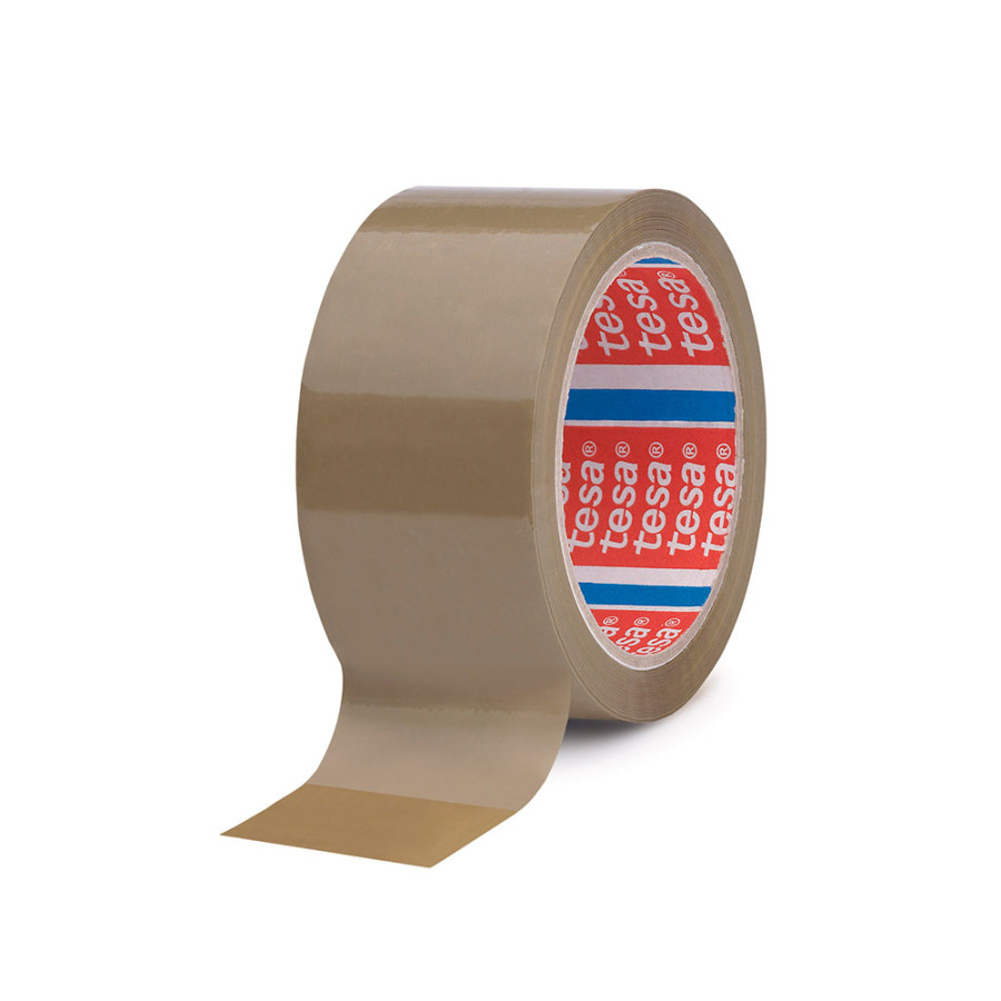 Fita para embalar marrom 28 microns 50 mm x 132 m