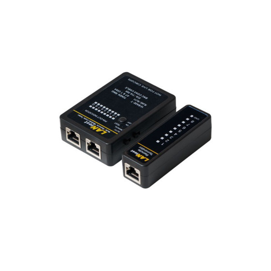 Testador para cabos rj11, rj12, rj45 y bnc