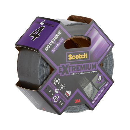Fita extremium 4 duty sem desperdício, 48 mm x 18 m
