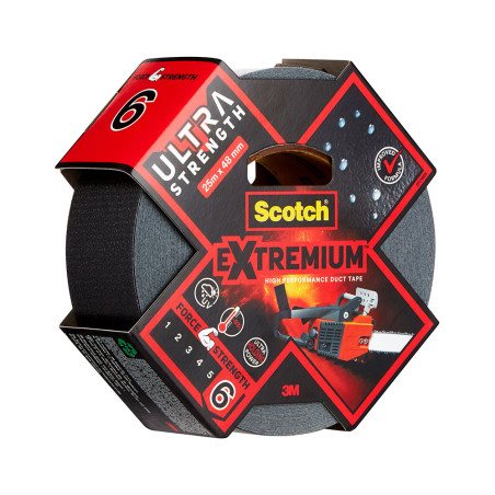 Fita adesiva extremium 6 ultra, 48 mm x 25 m